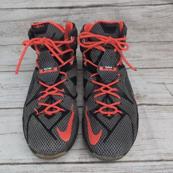 Nike Lebron Court Vision 12 Black And Crimson Size Men 15 main image 4